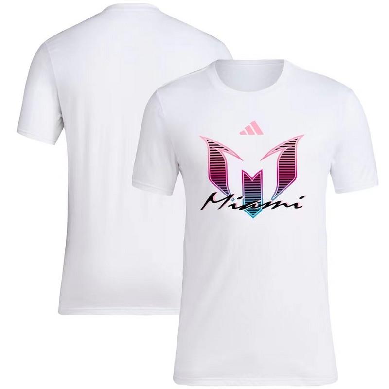 AAA Quality Inter Miami 23/24 White/Pink T-Shirt